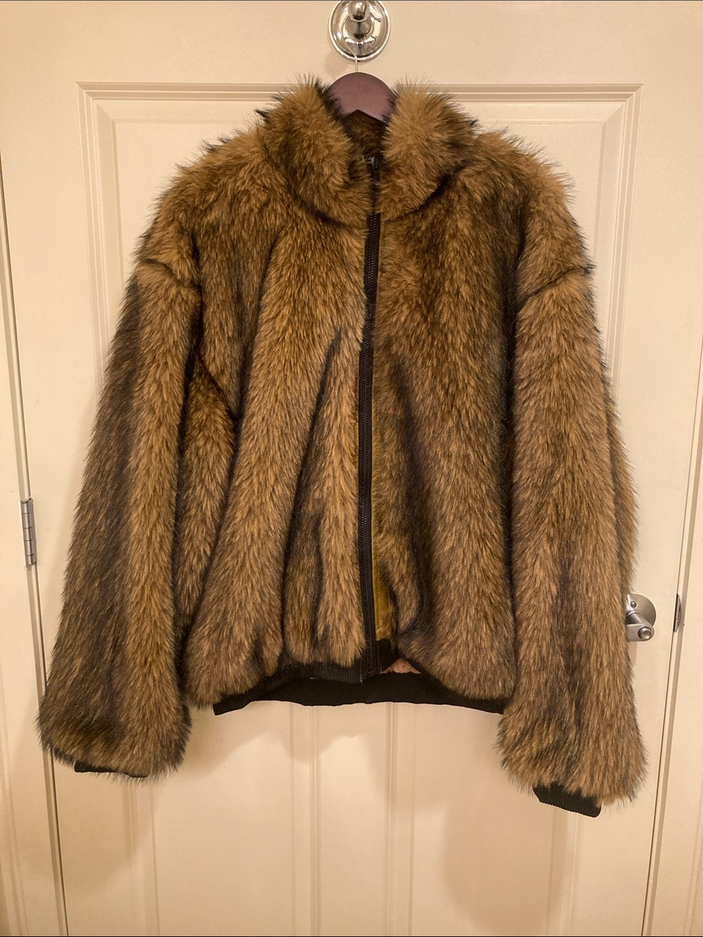 Mnml Faux Fur Coat